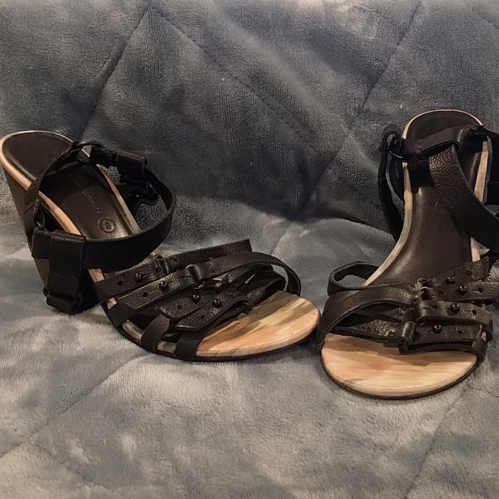 All Saints Spitalfields heeled sandal*authentic*